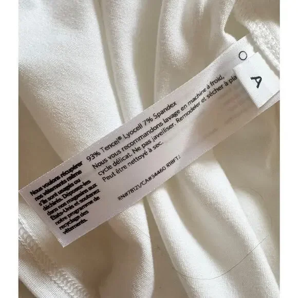 NWT EILEEN FISHER Poet Sleeve Tencel Stretch Jersey Lightweight Dress Size M - Picture 4 of 4